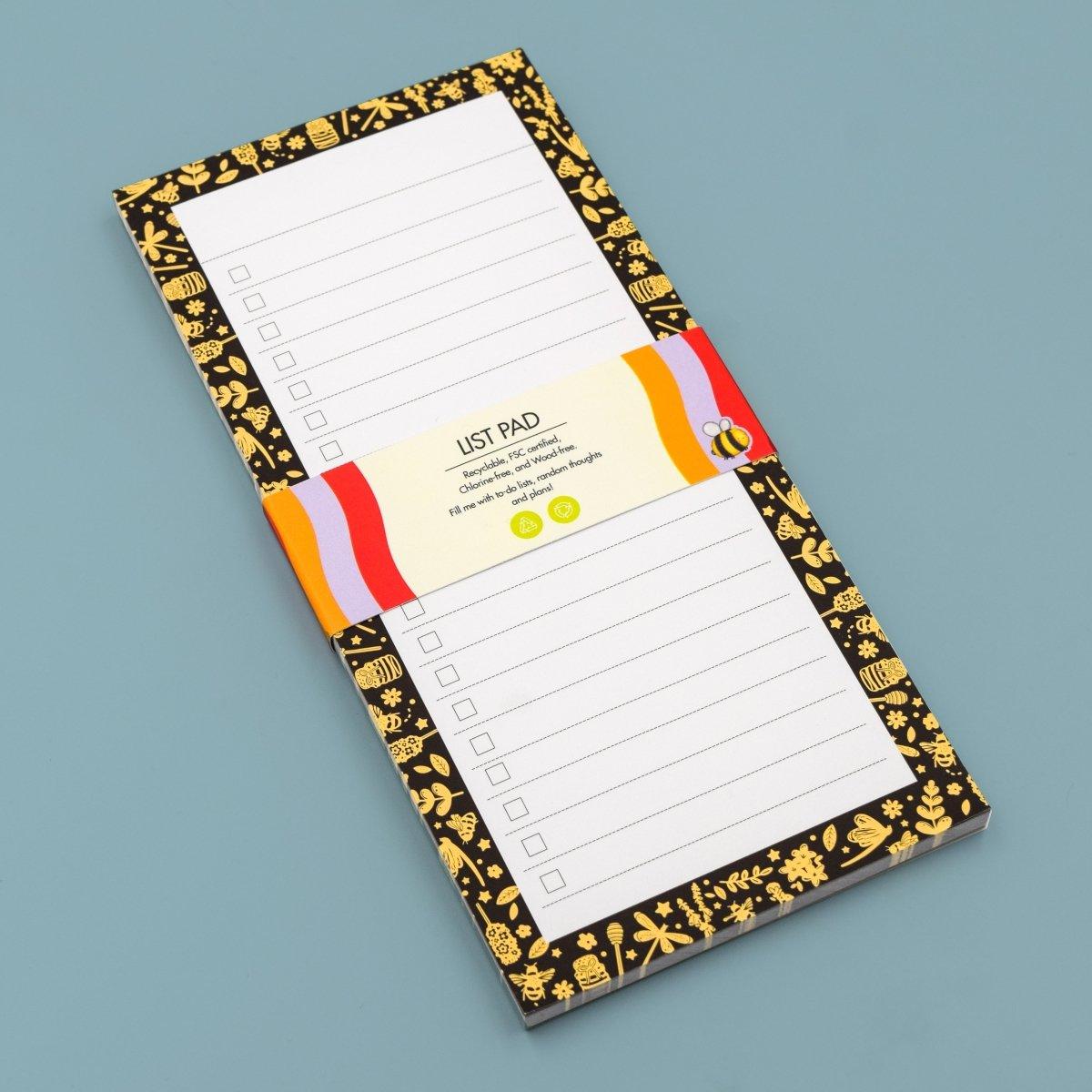 Honey Flora List Pad - Shop Little Bee