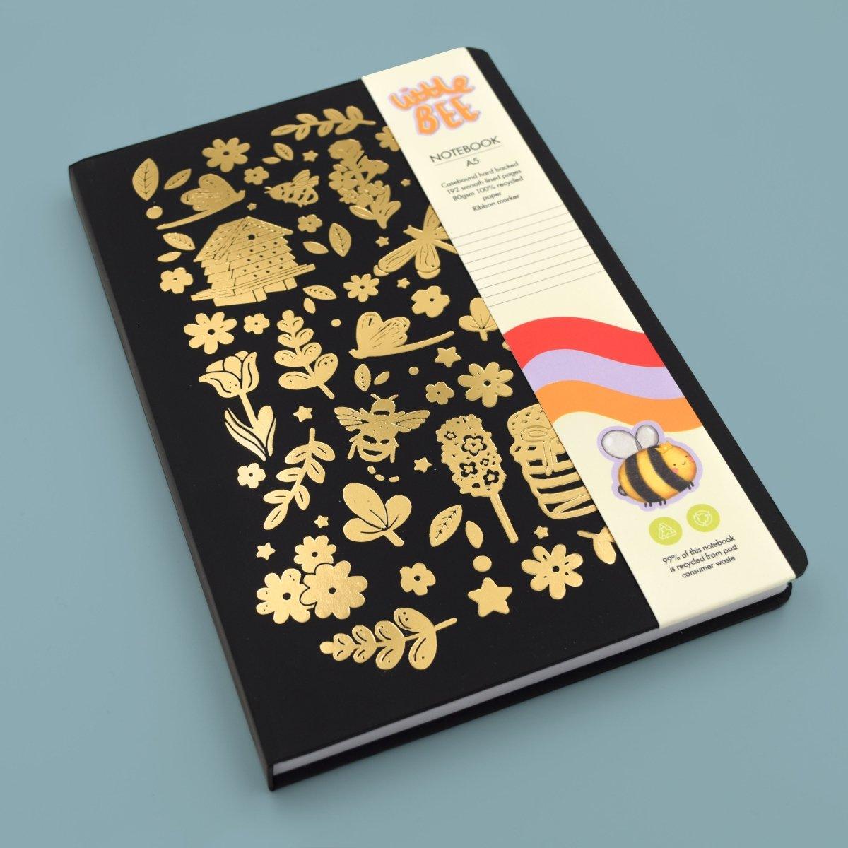 Honey Flora Notebook - Shop Little Bee