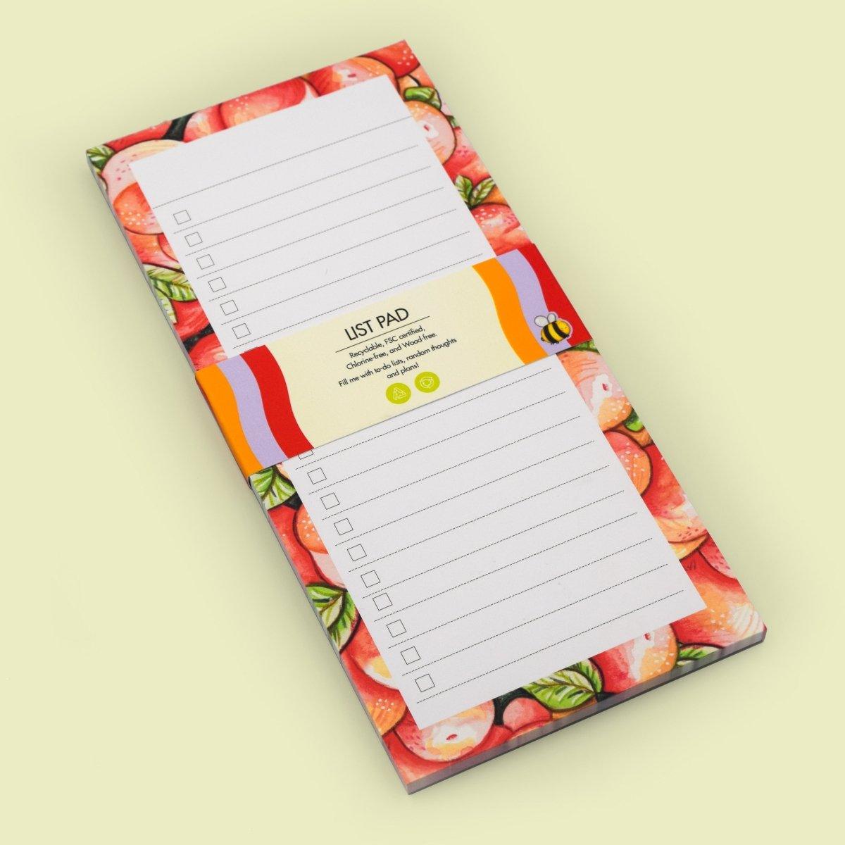 Just Peachy List Pad - Shop Little Bee